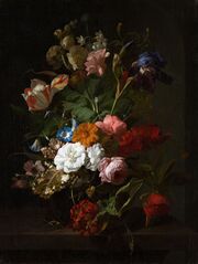 vase with flowers 1700