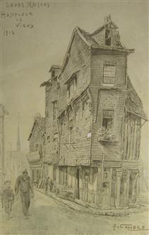 Honfleur Le Vieux, "Leurs Maisons" - Fernand Combes