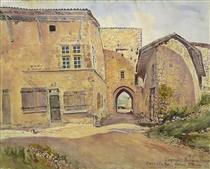 "Si Imprenabilis Pérouges Des Pérouges" Pérouges, Porte d'en Haut - Fernand Combes