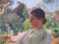 In the Garden - Henri Martin