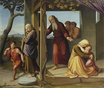 The Banishment of Hagar - Johann Friedrich Overbeck