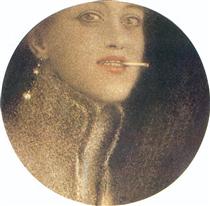 The Cigarette - Fernand Khnopff