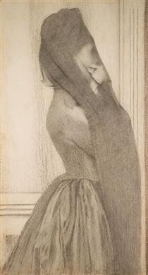 The Veil - Fernand Khnopff