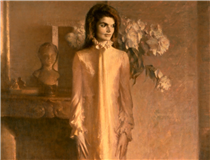 Jacqueline Bouvier Kennedy Onassis (Mrs. John F. Kennedy) - Aaron Shikler